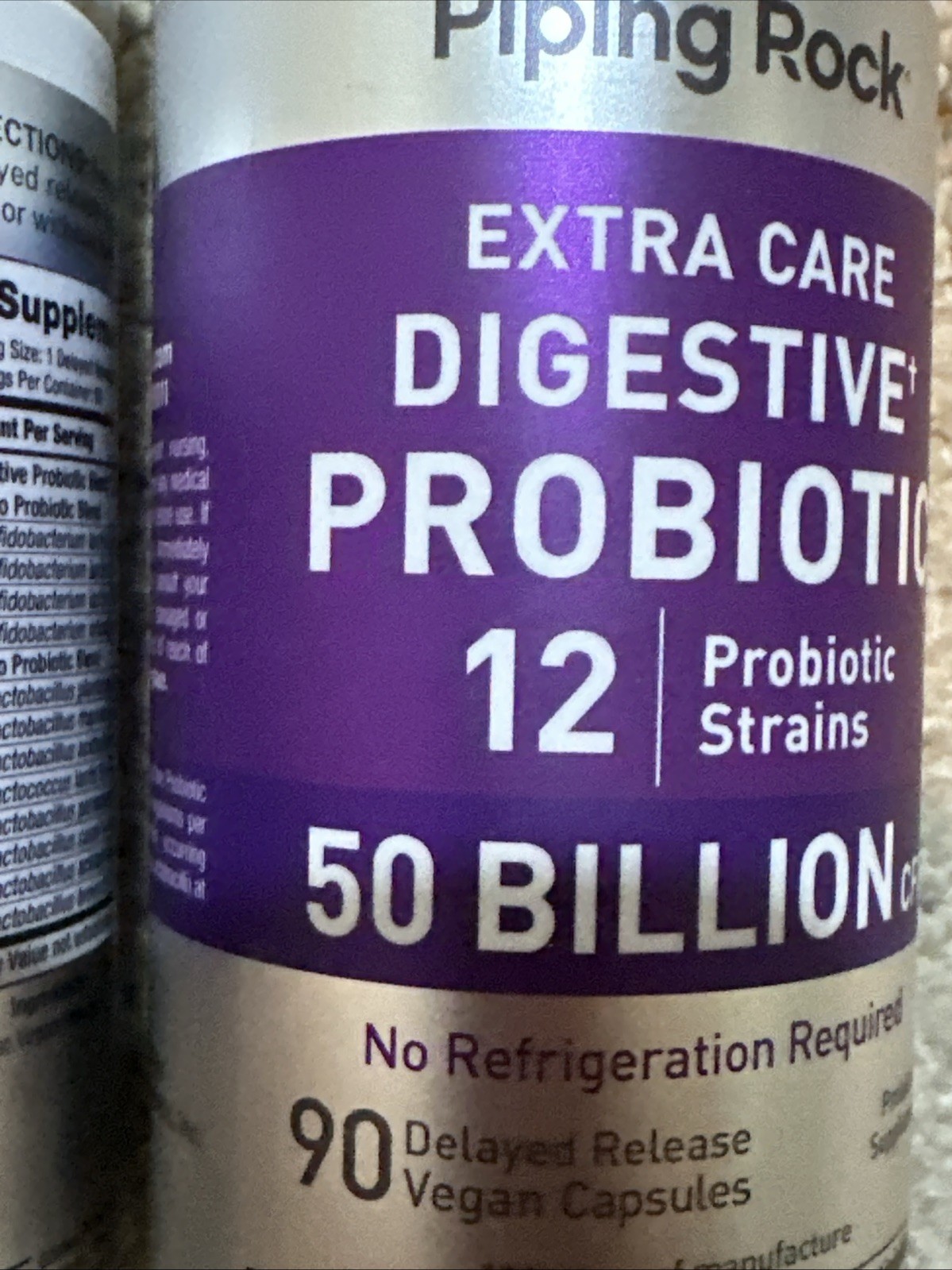 2 Bottles Extra Care Probiotic 50 Billion CFU 90 Cap NEW 6/27 Free Shipping