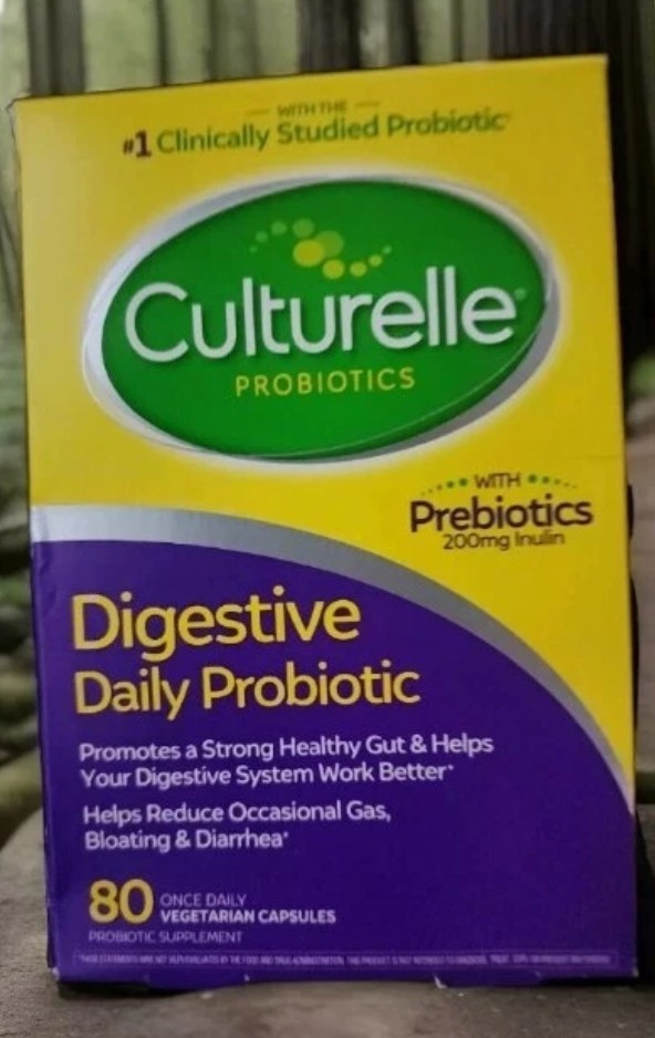 Culturelle Digestive Health Daily Probiotic 80 Capsules Exp. 2027