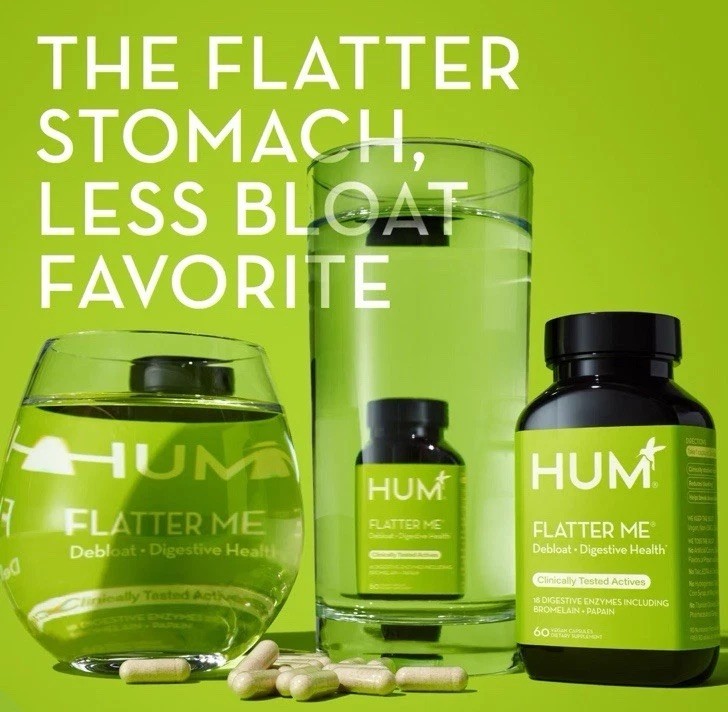 HUM Flatter Me Fiber | 60 Capsules/30 Days | BRAND NEW | SEALED | EXP 01/2027