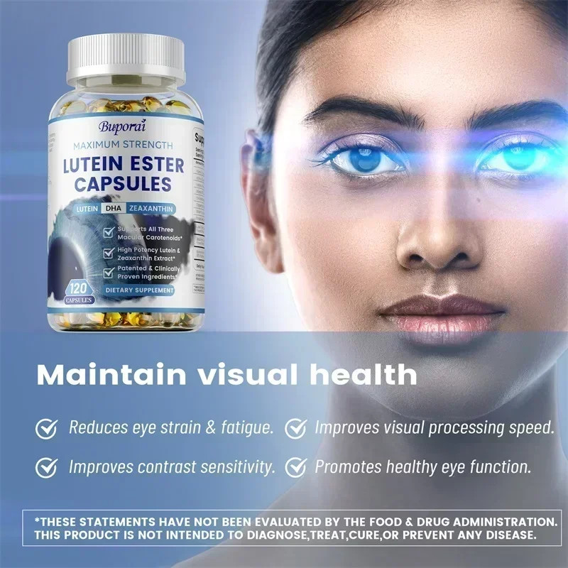 Lutein Ester 240pcs – Reduce Eye Fatigue and Dryness, Promote Vision Health