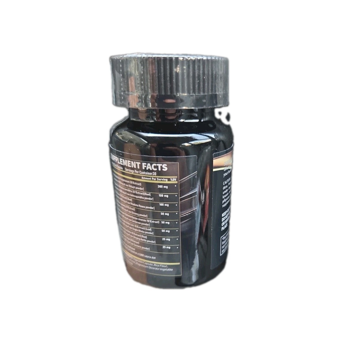 Muscle Max Shilajit, Ashwagandha, Rhodiola, Ginseng – 15,250mg Exp: 12/27