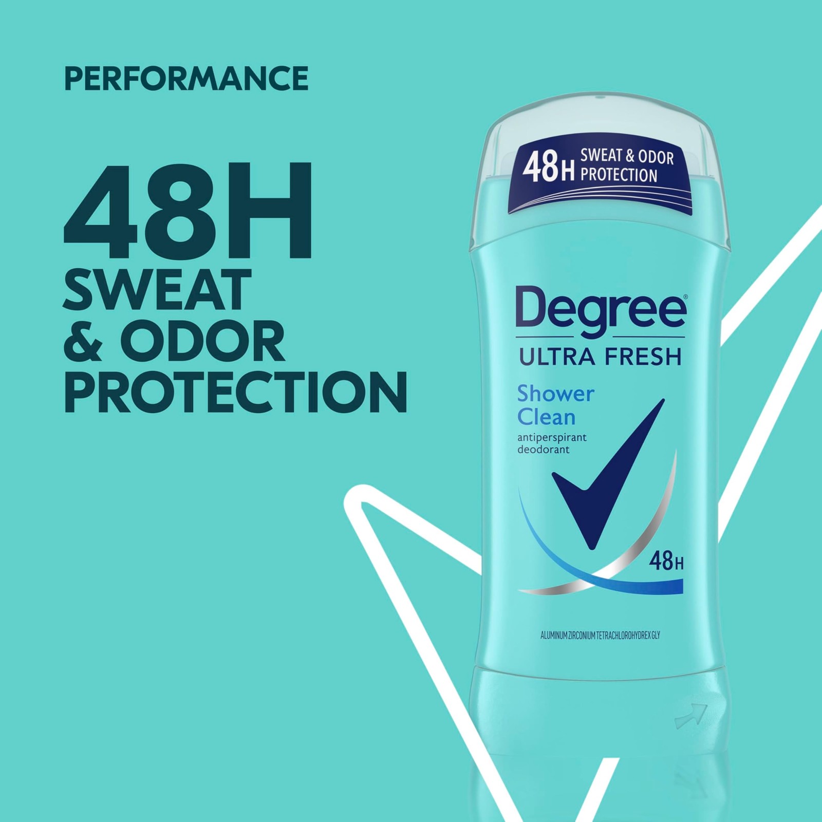 Degree Ultra Fresh Antiperspirant Deodorant Stick 2.6 Ounce (Pack of 4)