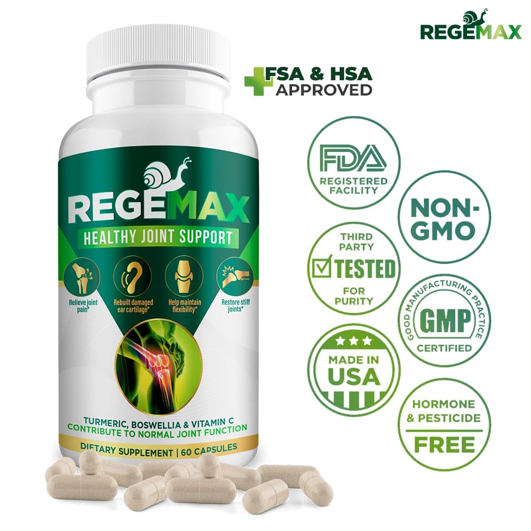 AURA VITAMINS REGEMAX regenerates and Helps Alleviate Joint discomfort Supplemen
