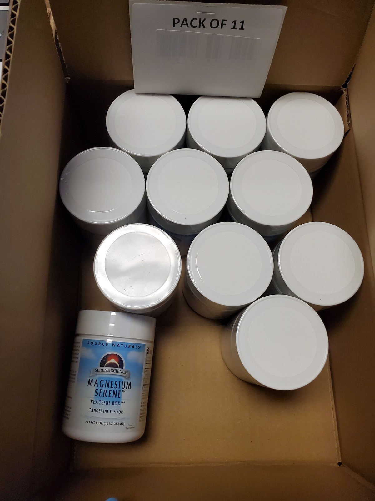 Source Naturals Serene Science Magnesium Serene 5 Oz Tangerine exp 08/27