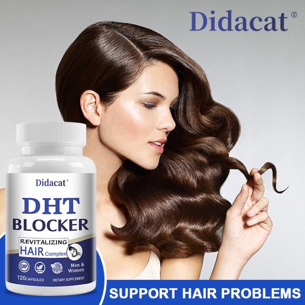 DHT Blocker – for Unisex, Anti-hair loss, biotin, healthy hair, nails and skin