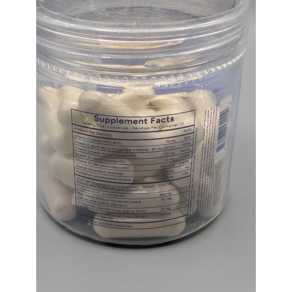 Cheers Restore DHM + L-Cysteine Supplement | Post-Alcohol Liver Support Capsules