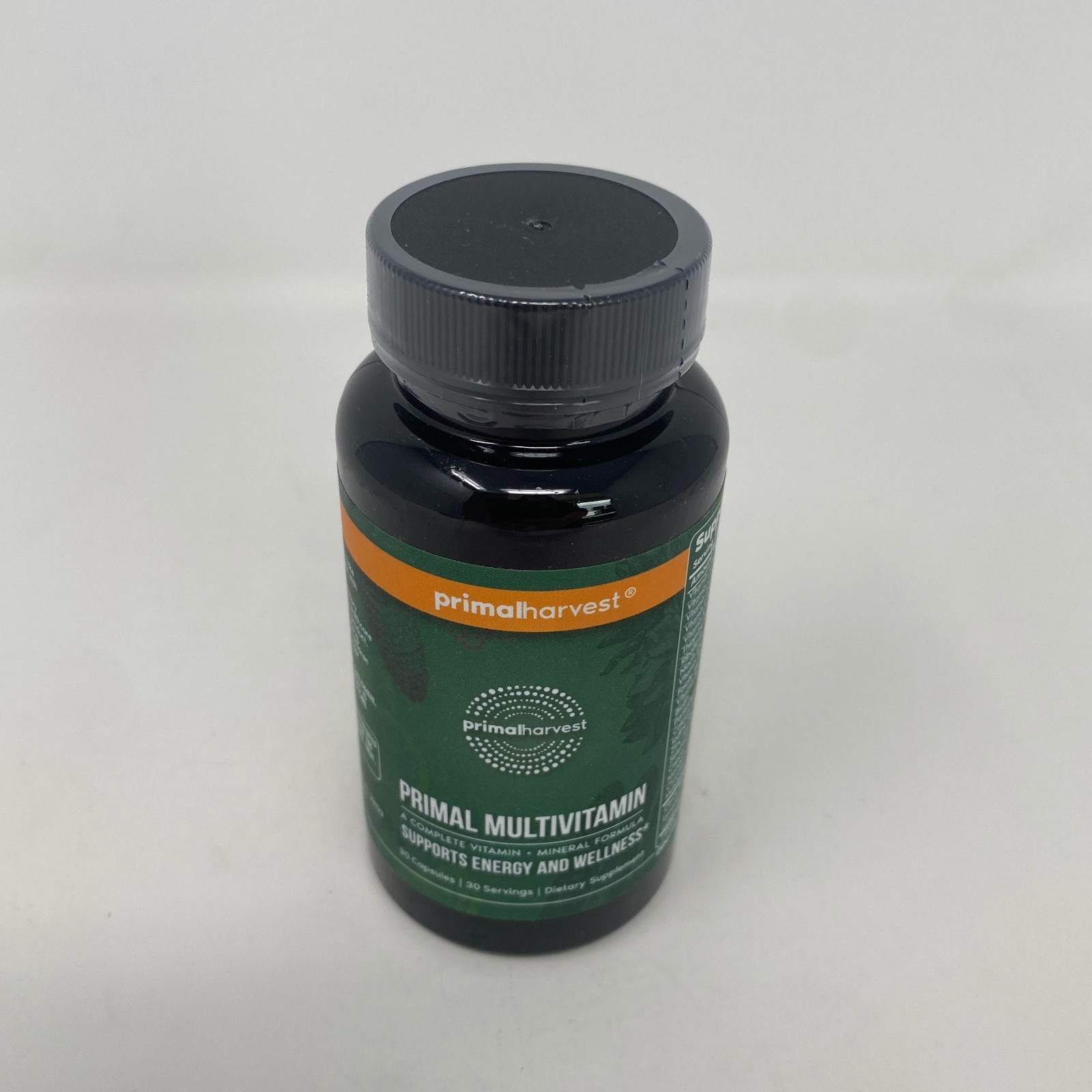 Primal Harvest Primal Multivitamin 30 Capsules Black/Green Bottle