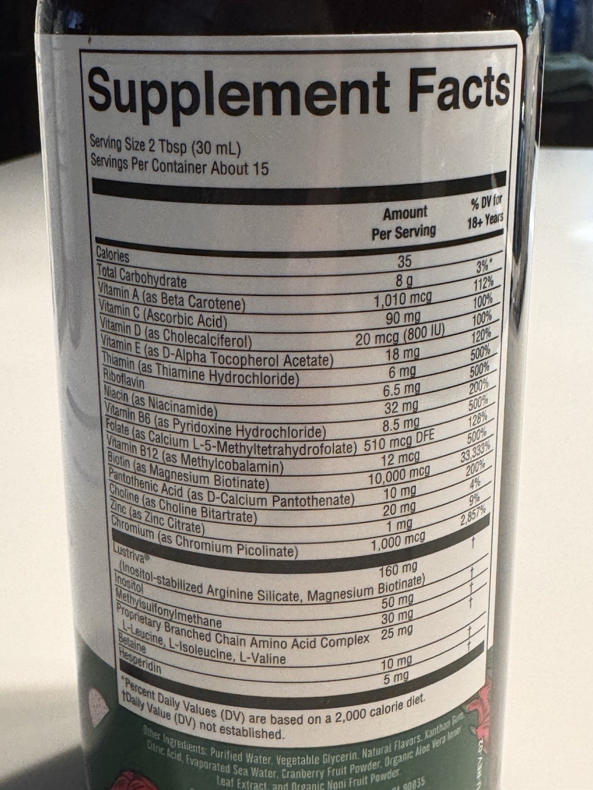 MaryRuth’s Liquid Multivitamin for Hair Growth Dragon Fruit Melon 15.22 fl oz