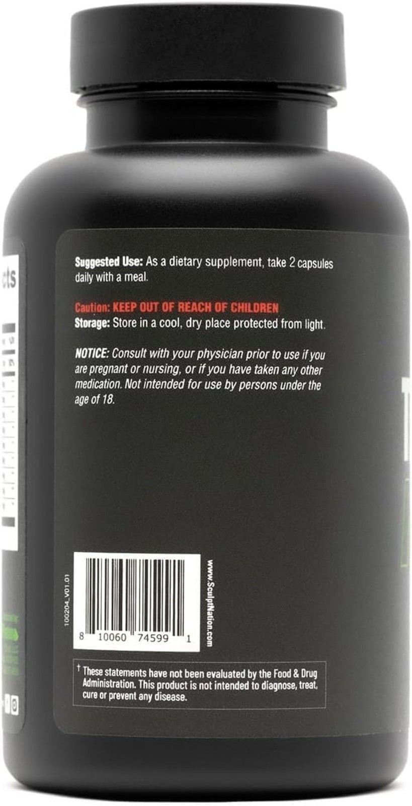 1-3PCS Sculpt Nation by V Shred Test Boost Max -Testosterone Supplement for Men