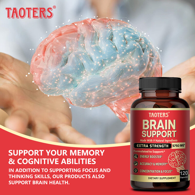 Brain Health Supplement Support – lmprove Memory,Focus,Alertness,Learnin&Mood