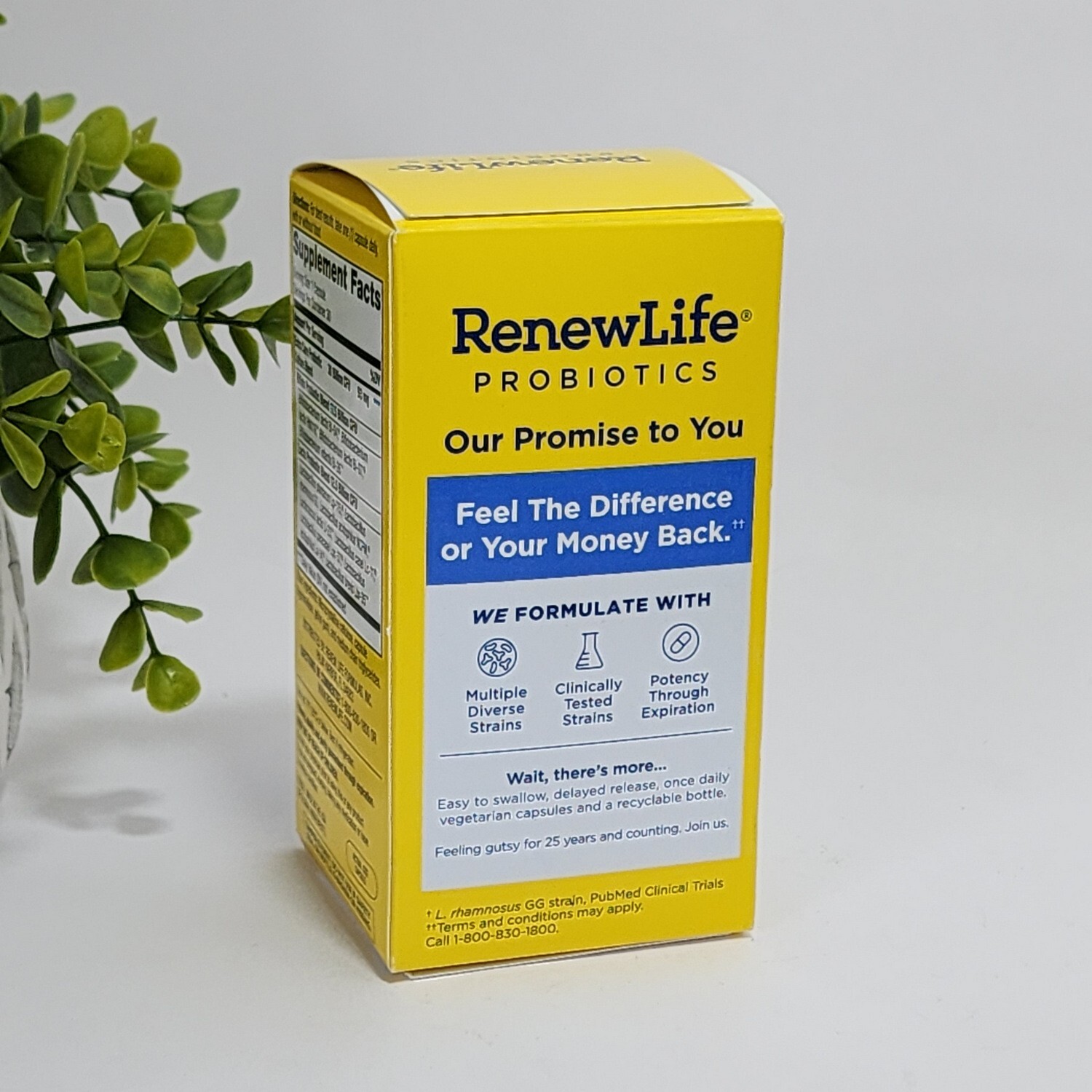 RenewLife Extra Care Probiotics 30 Billion CFU – 30 Vegetarian Capsules 01/2025