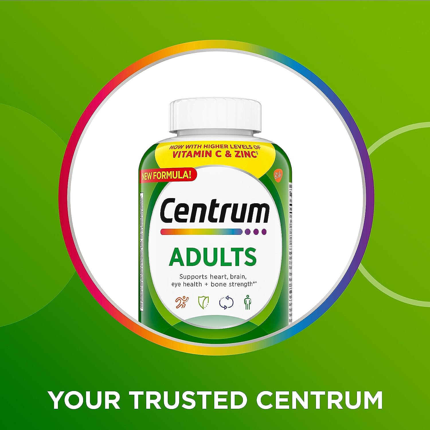 NEW Centrum Multivitamin ADULT Multimineral Supplement 200 Tablets