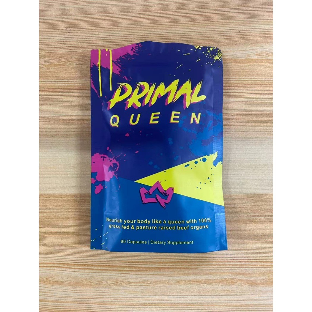 3PACK NEW Primal Queen Beef Organ Supplement for Women – 180 Count