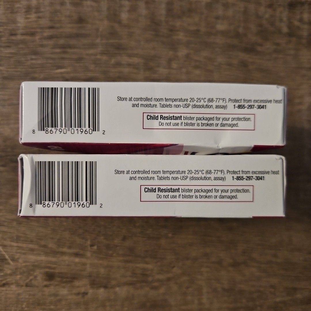 Slow Fe Iron Supplement High Potency Slow Release Tablets 60 Count X2 Exp 2028+