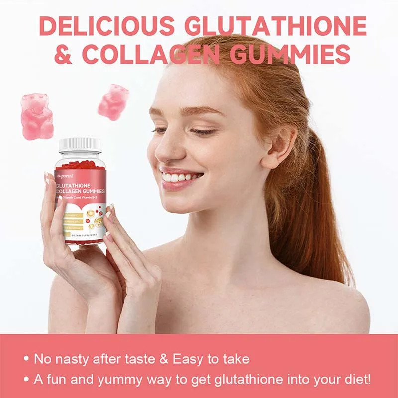 Glutathione Collagen 60pcs,Anti-aging, Brightens Skin Tone, Lightens Dark Spots