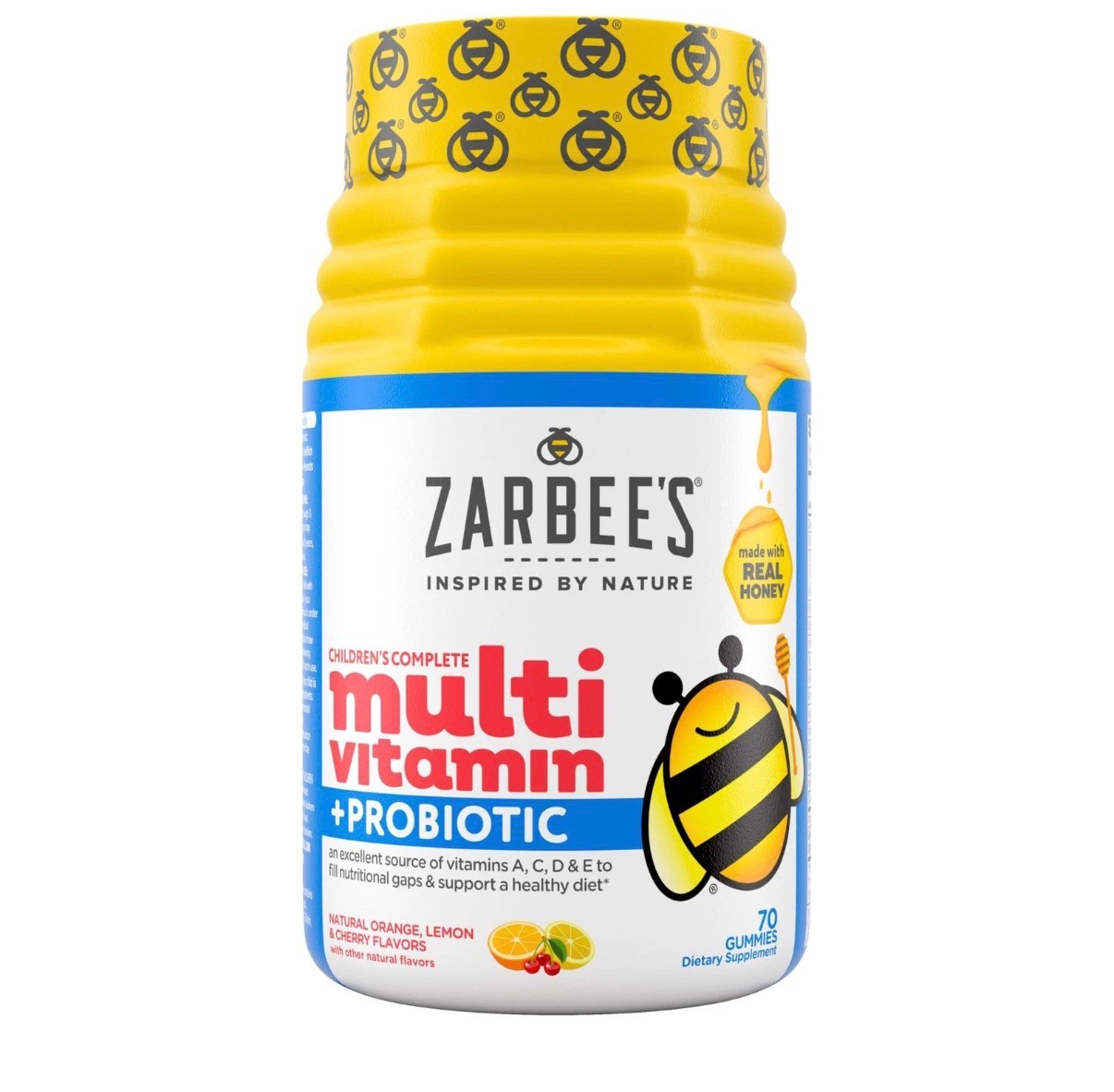 Zarbee’s Kid’s Complete 70 Count (Pack of 1), Red, Orange, Yellow