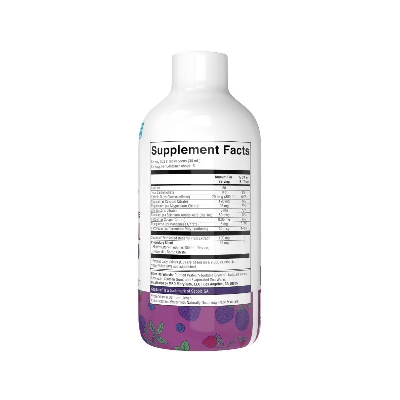 MaryRuth’s Liquid Nighttime Multimineral + Skin Renew – Berry Dream -15.22 fl oz