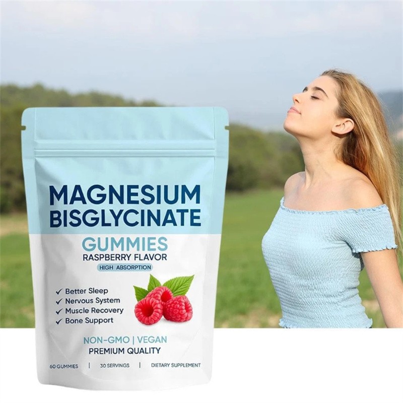 3X Magnesium Bisglycinate Gummies, with 400mg Magnesium Bisglycinate Chelate