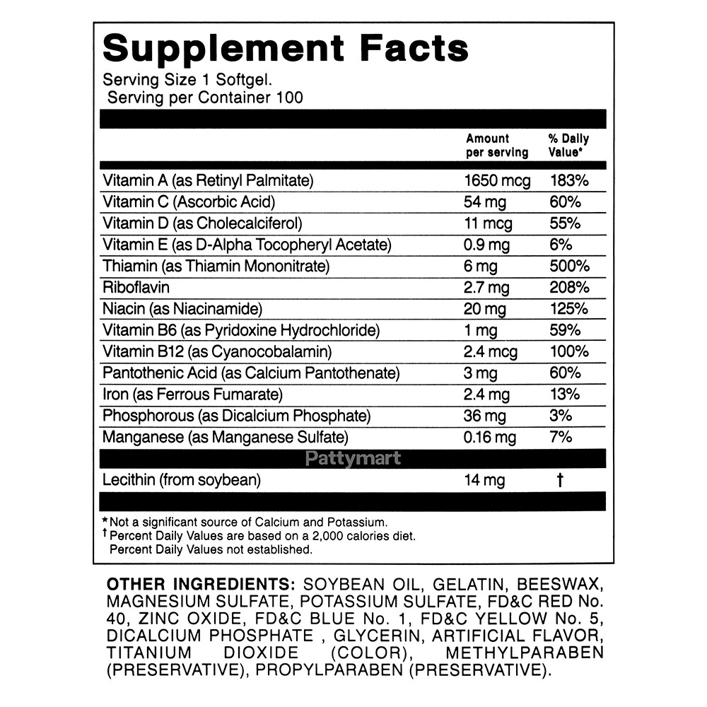 1 VITAL FUERTE 100 CAPS / VITAL STRONG 100 CAPS ANTIOXIDANT MULTIVITAMIN 💯✅