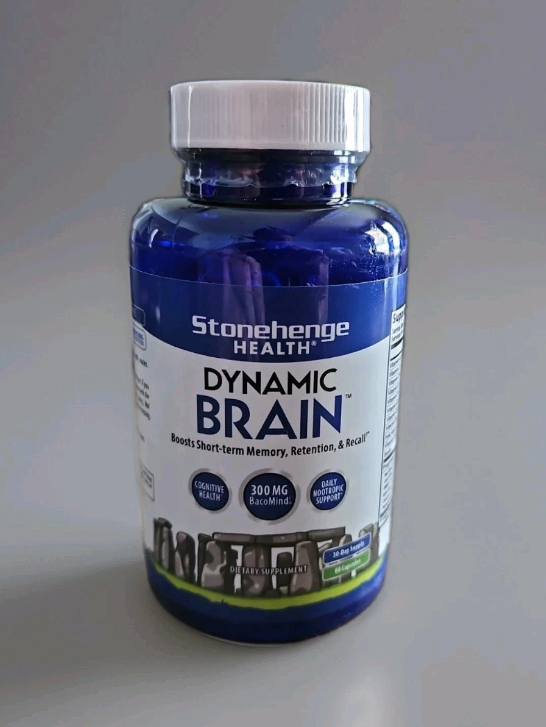 Stonehenge Health Dynamic Brain Supplement (60 Capsules) Sealed Exp 5/27
