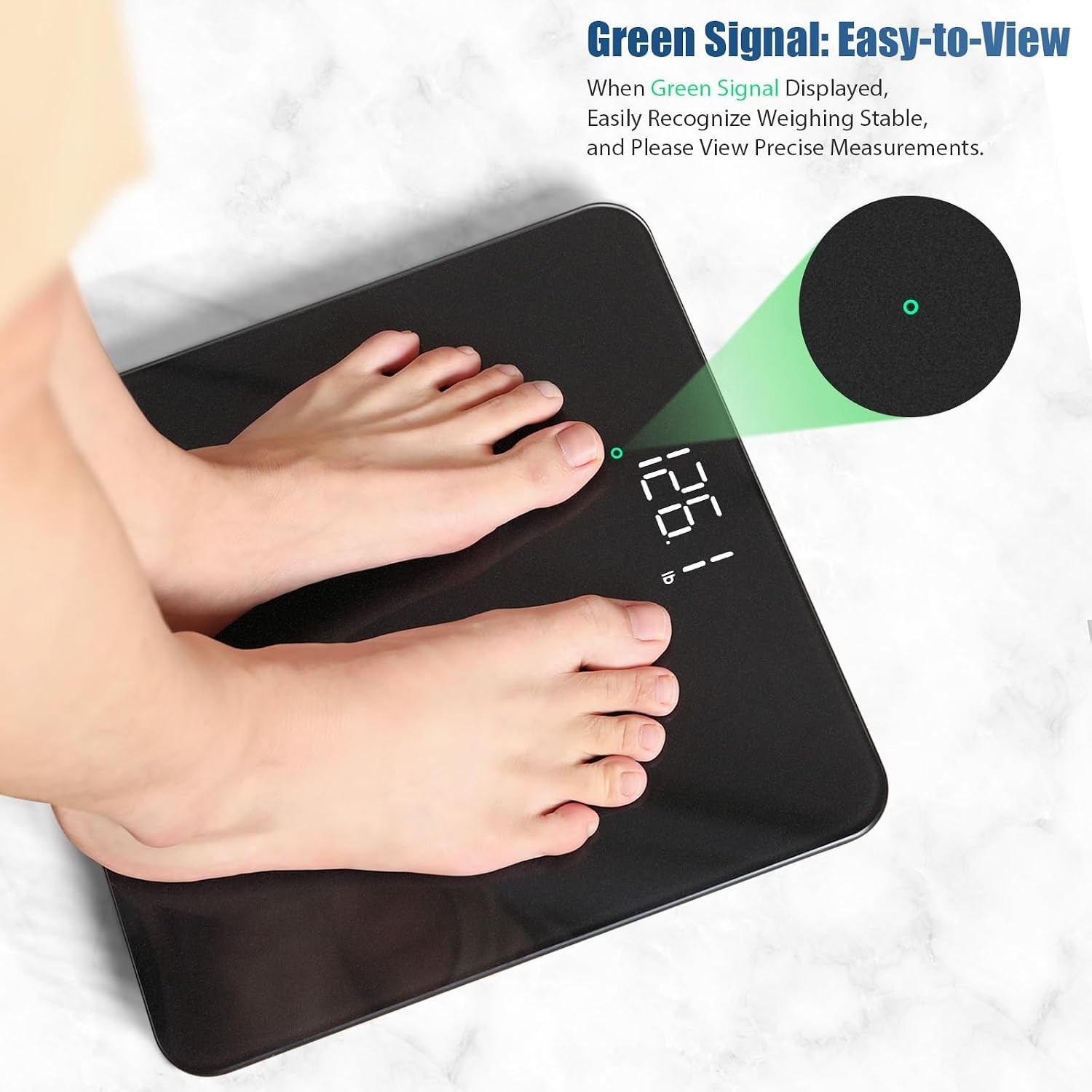 Vitafit Scale for Body Weight, Accuracy 0.1lb by Our Professional Scale Factory
