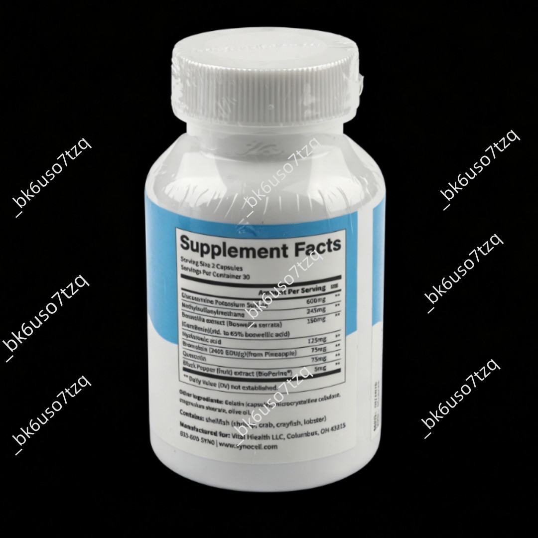 2 Pack Synocell Capsules – Back Neck and Joint Support Complex – 120 Caps -NEW