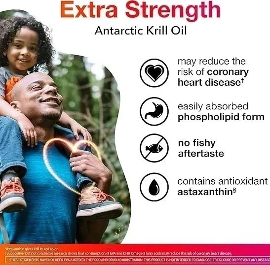 2 Pack – MegaRed Omega-3 Fish Oil + Krill Oil 500mg | 80 Softgel Each Best sale