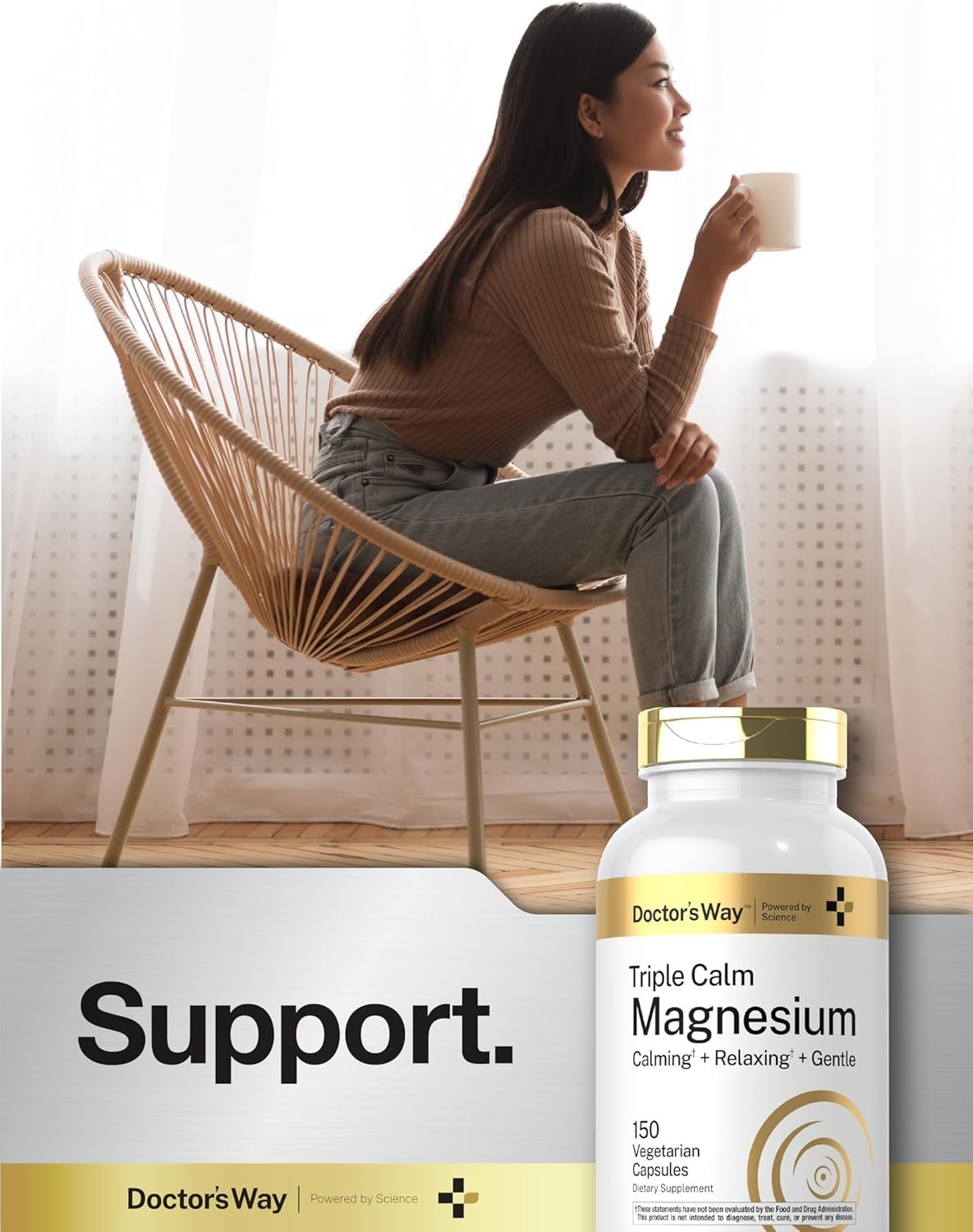 Magnesio 3 en 1 (Malato, Quelato de Bisglicinato, Citrato) Pack of 60 | 1340mg