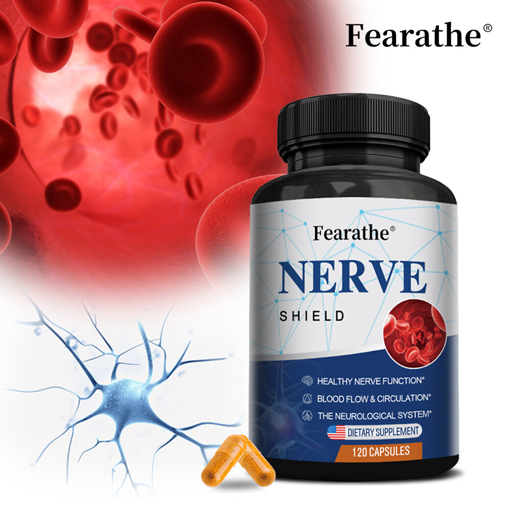 Nerve Shield Pills Supplement Advanced Nerve Formula (30/60/120 Capsules)