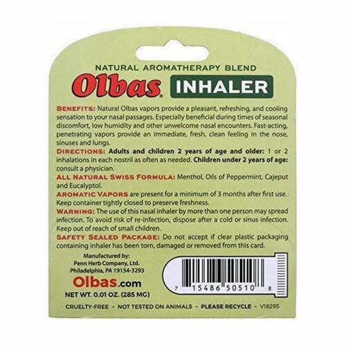Inhaler 1 Pc By Olbas