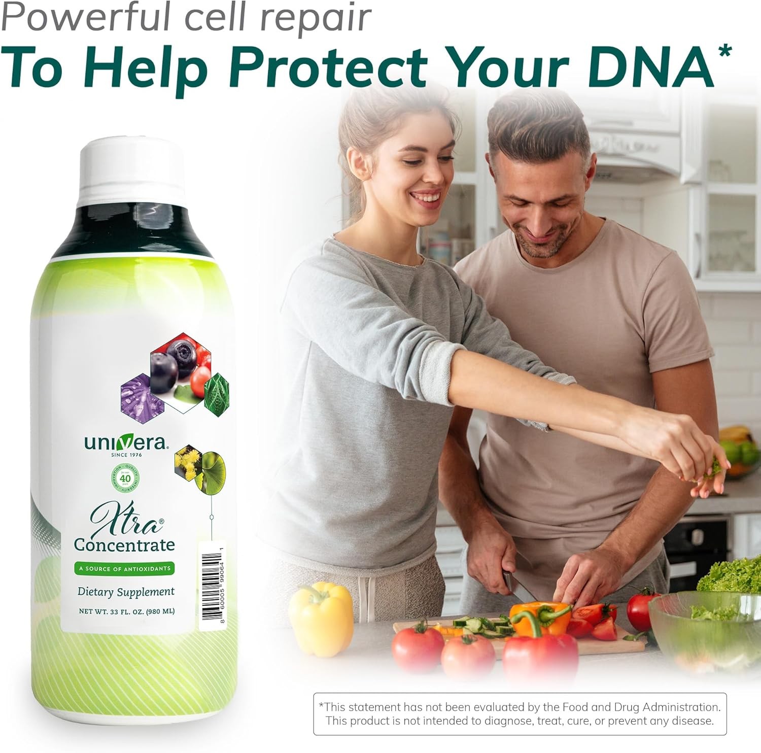 Univera Xtra Concentrate Vital Energy Stress Management Focus and Clarity