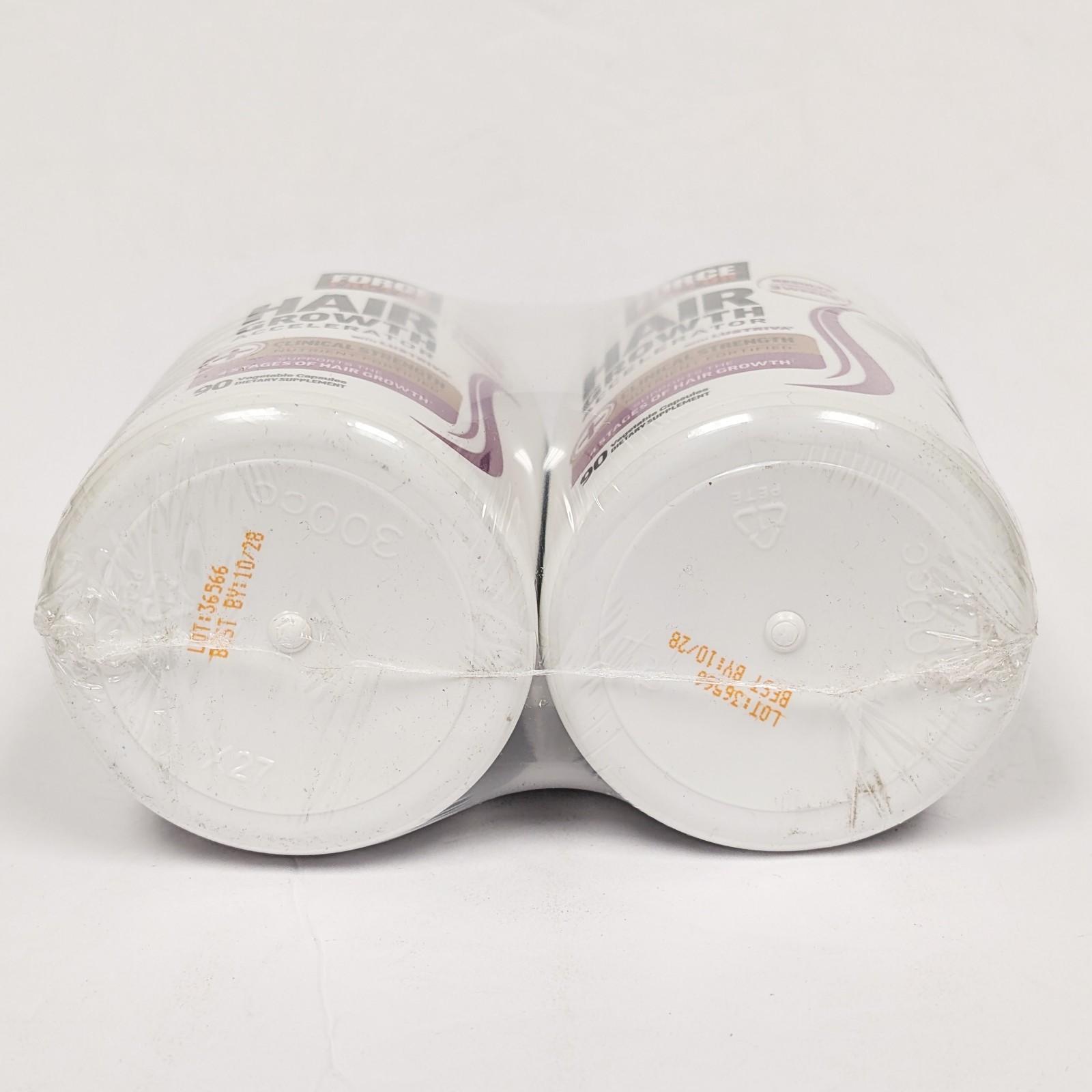 Force Factor Hair Growth Accelerator Capsules, 180 Count, Exp 10/2028