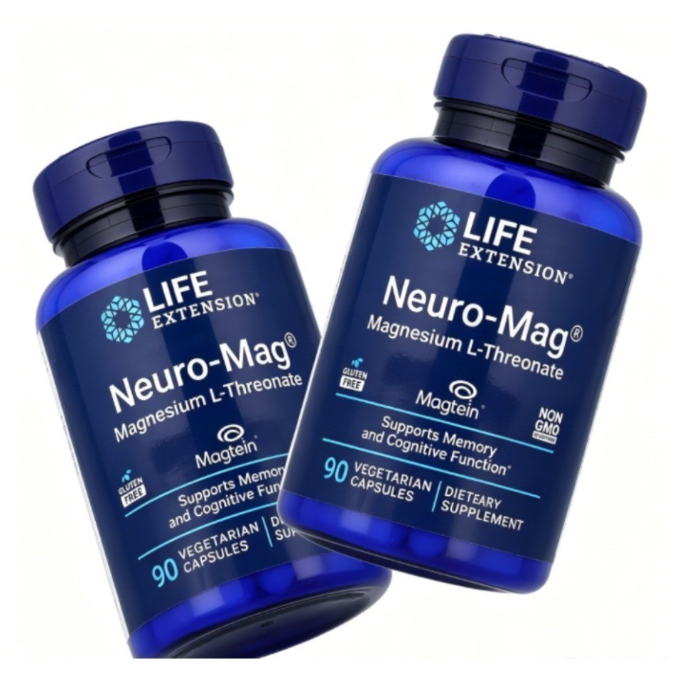 Life Extension Neuro-Mag Magnesium L-Threonate 90 Caps Brain Support
