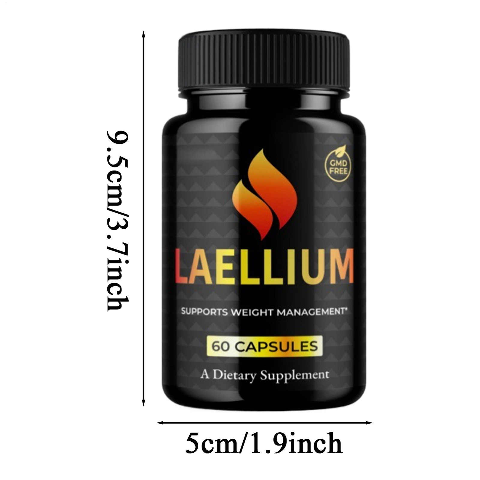 Laellium for Weight loss,Advanced Fat Burning and Energy Capsules 60 Capsules US