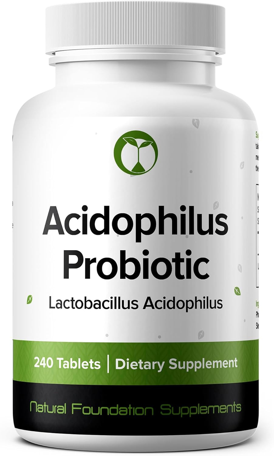Lactobacillus Probiotic Supplement 240 Tablets 3 Billion CFU(Choose Your Flavor)