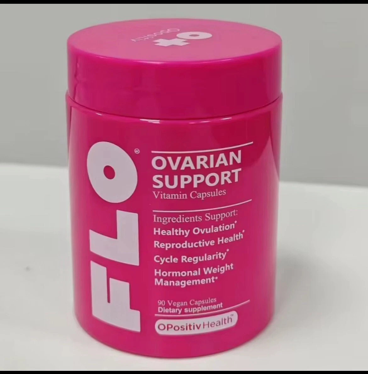 3 PACK O Positiv FLO Ovarian Health Support Hormone Balance 90ct