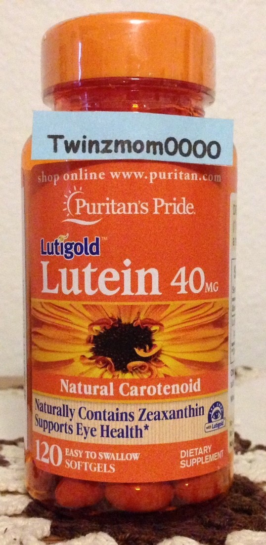 Lutein 40mg w/1600mcg Zeaxanthin 120 Softgels Supports Eye Health