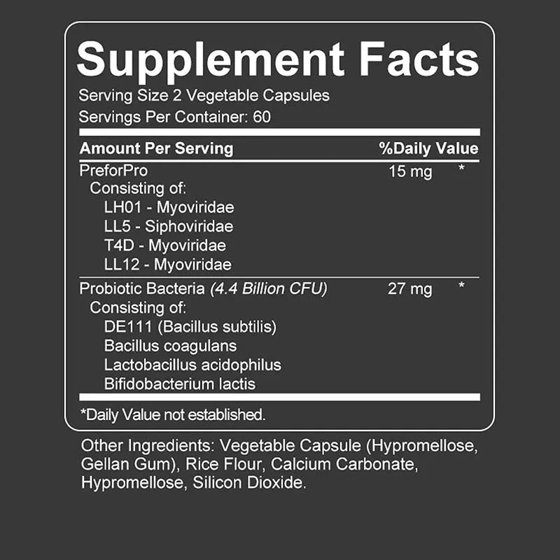 Probiotics and Prebiotics 240pcs,Regular Bowel Movements, Metabolism, Vitality