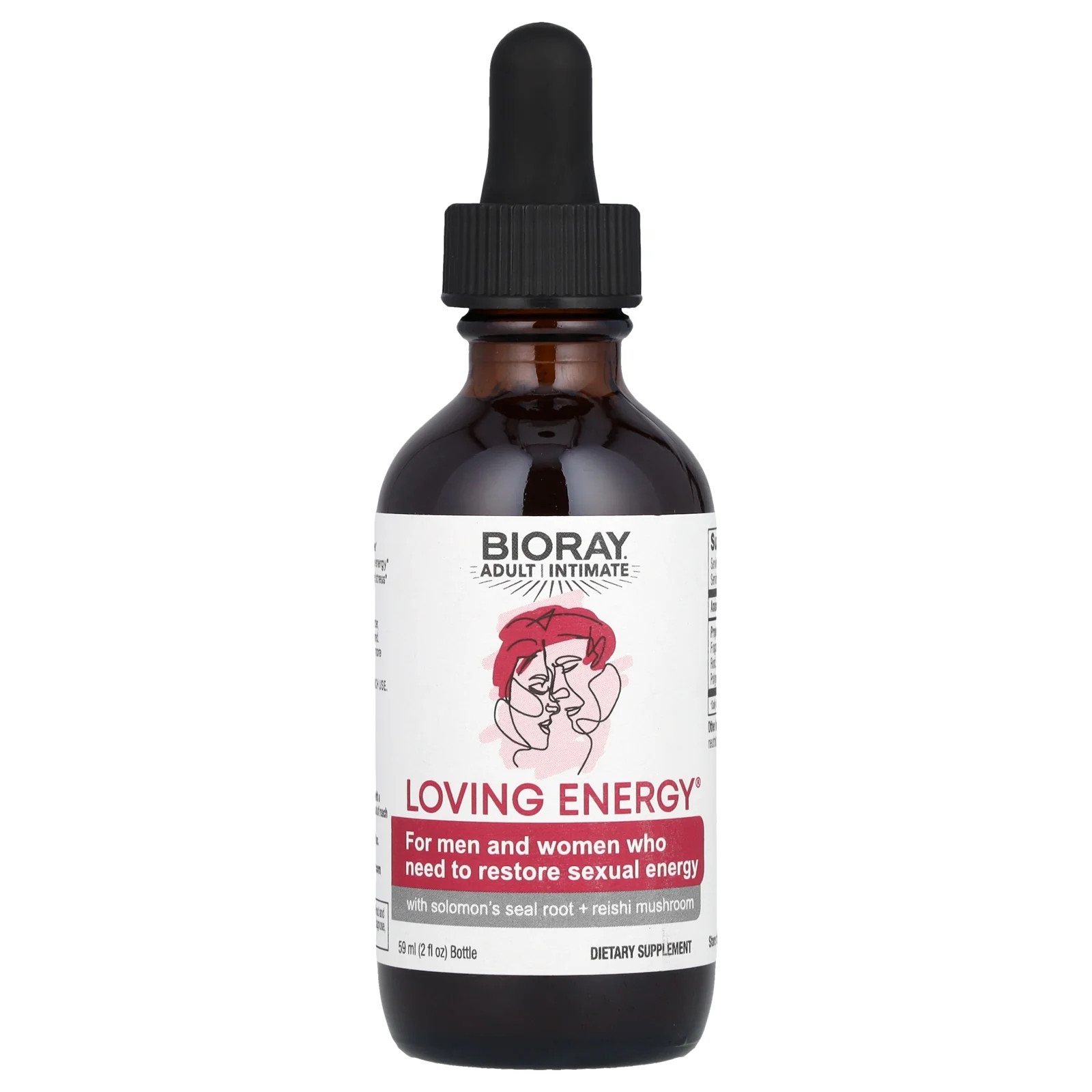 2 X Bioray, Loving Energy�, Adult Intimate, 2 fl oz (59 ml)