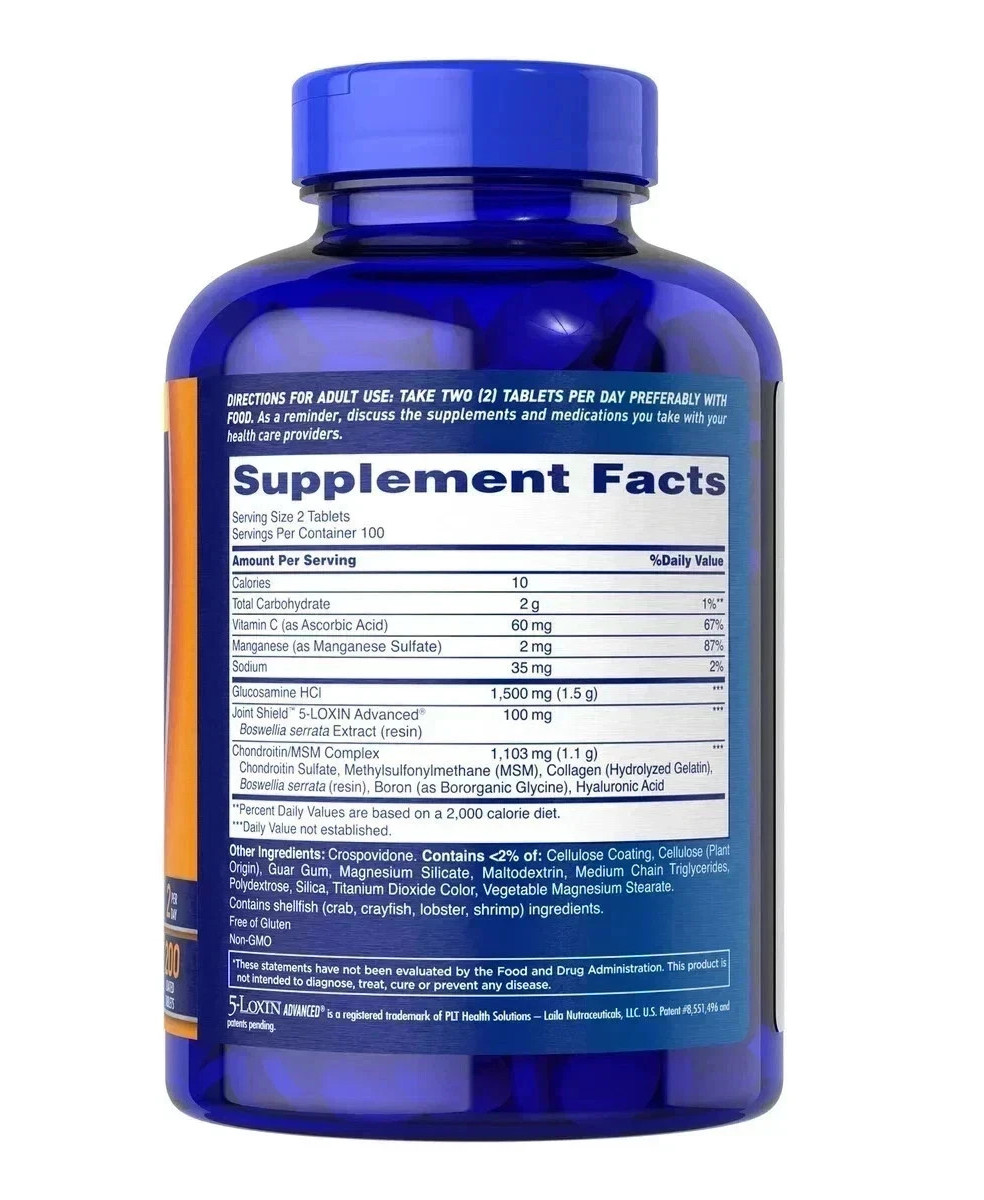 Osteo Bi-Flex Triple Strength with TURMERIC / 220 ct. / NEW & SEALED / Exp 2027