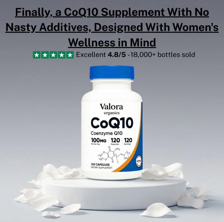 Nutricost CoQ10 100mg, 120 Capsules, Vegetarian Capsules, Non-GMO (Coenzyme Q10)
