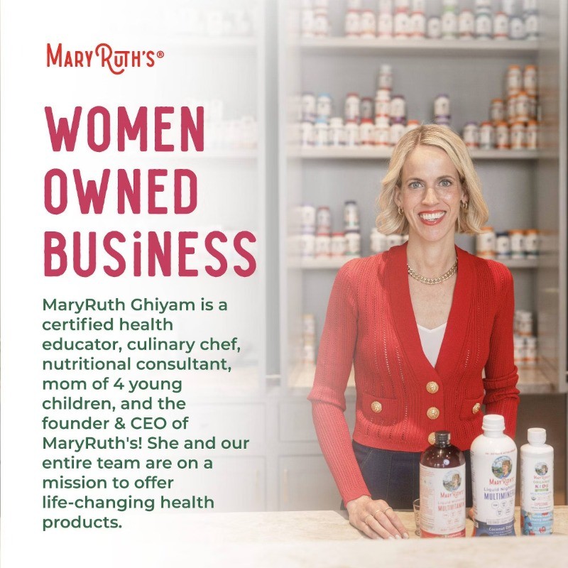 MaryRuth’s Liquid Morning Multivitamin + Hair Growth – Dragonfruit – 15.22 fl oz