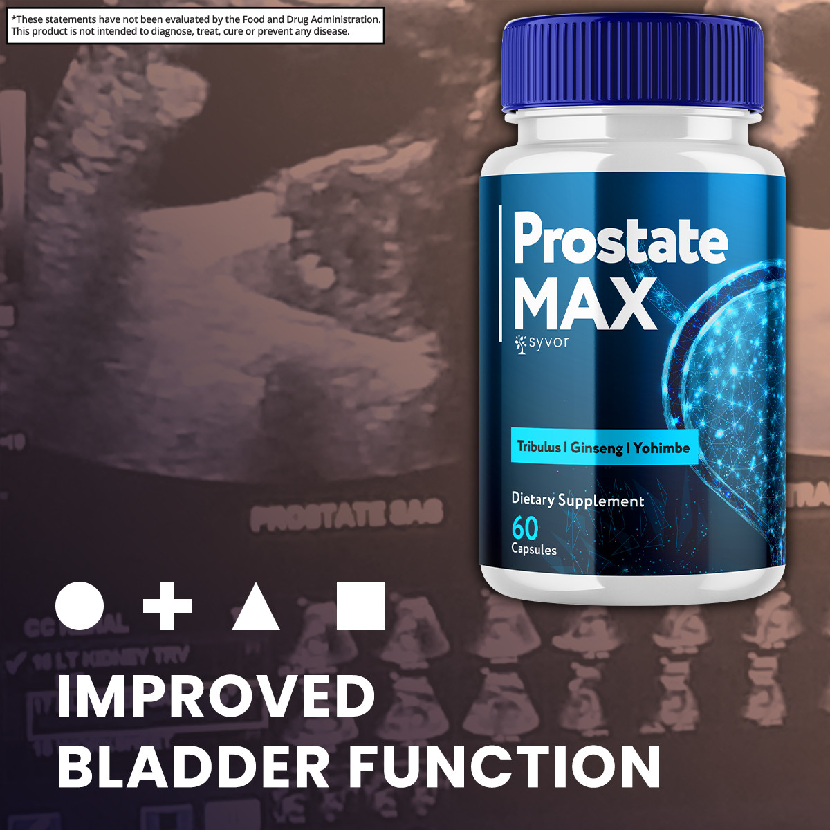 Prostate Max Formula Supplement Natural Vitamin for Health & Wellness 120 Caps