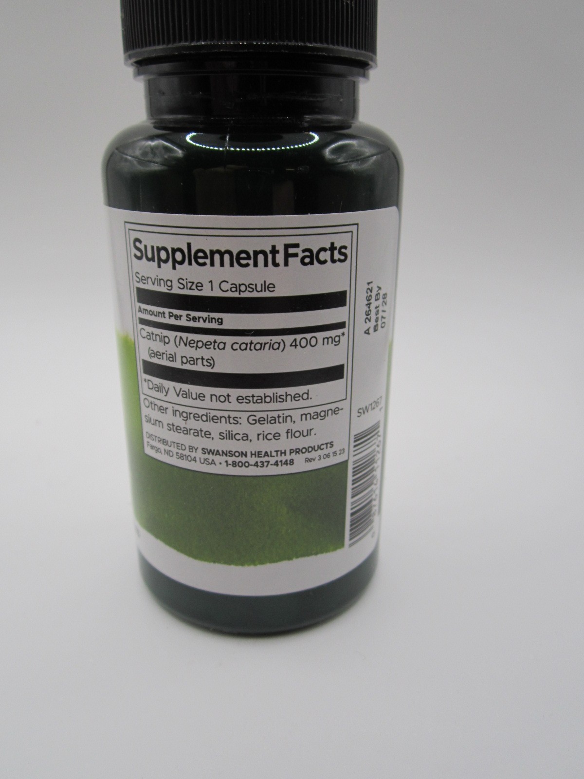 Swanson Full Spectrum Catnip 400 mg 60 Capsules Four (4) Bottle LOT