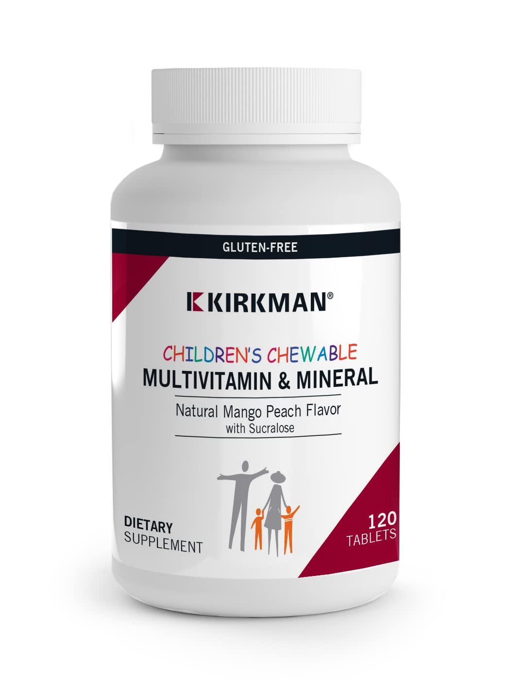 Kirkman Childrens Chewable Multivitamin Mineral Wafers 120 Wafers