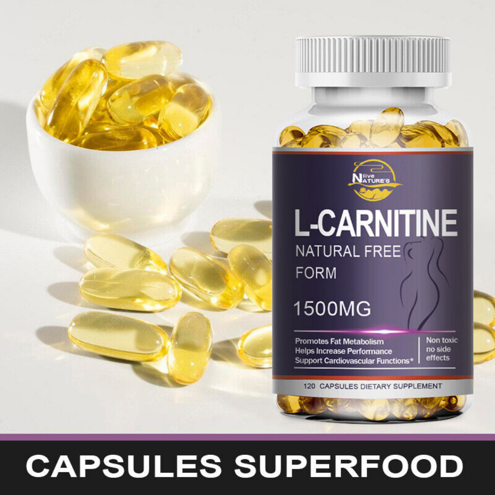 L-Carnitine – Strong Fat Burner Weight Loss – Supports Natural Energy Production