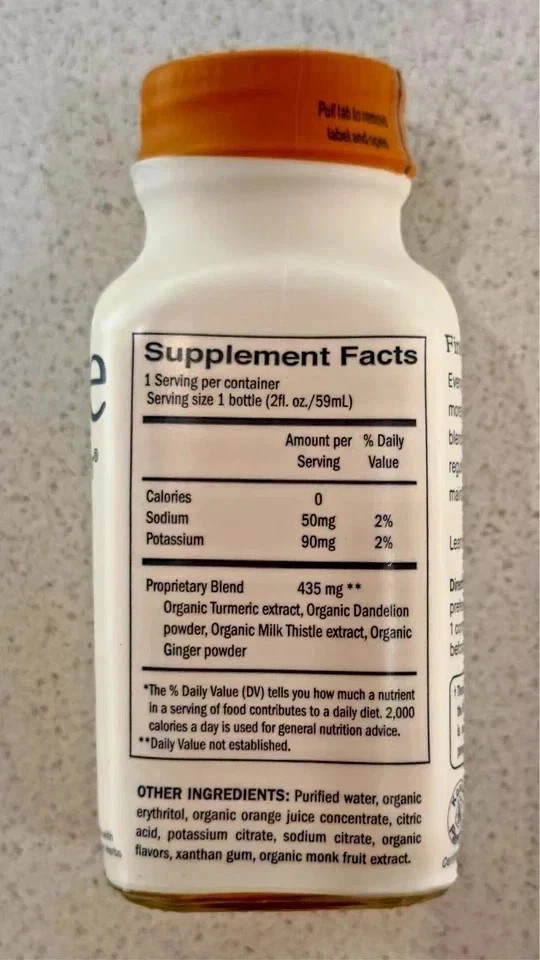 24 Pack Dose For Your Liver Support Supplement Cleanse 2oz Exp 07/28