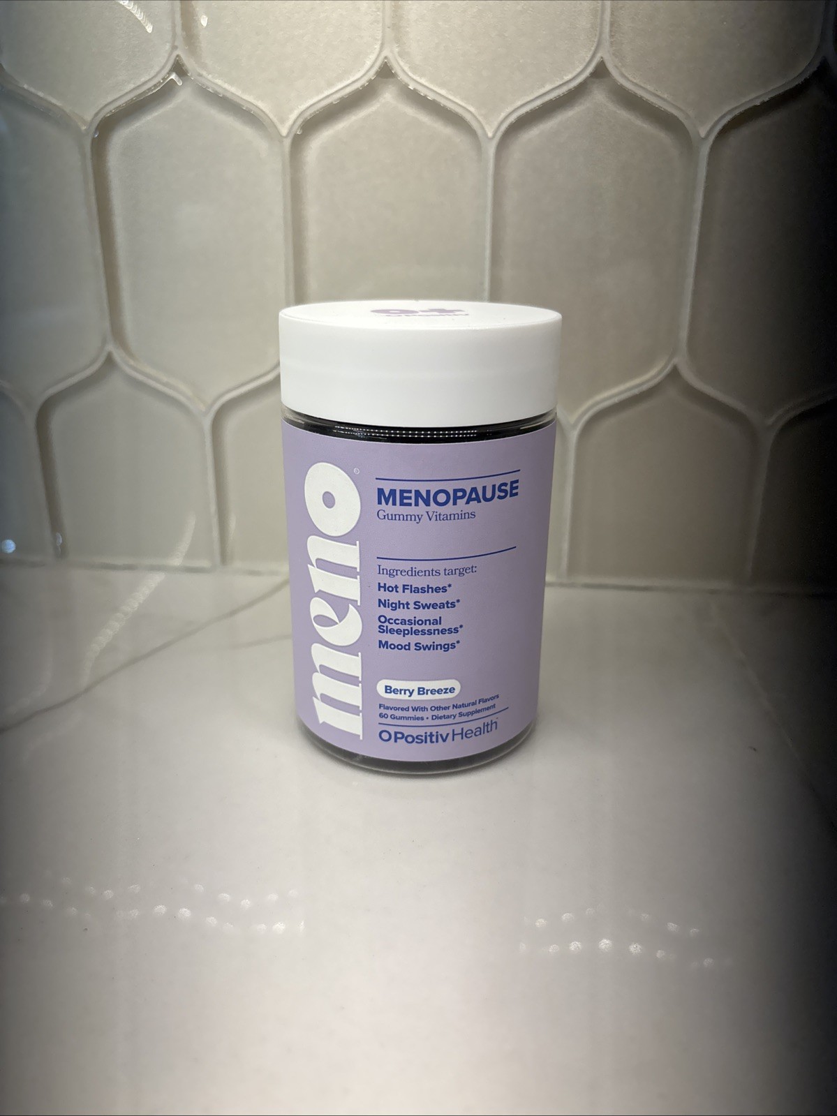 OPositiv Health MENO Menopause Gummy Vitamins 60 Vegan Gummies New