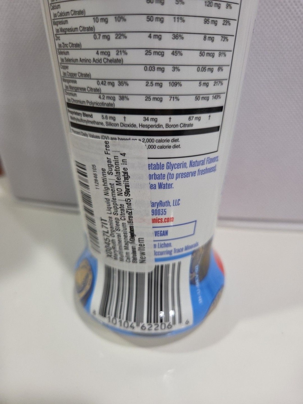 Mary Ruth’s Liquid Nighttime Multimineral, Coconut Dream , 15.22 fl oz SEALED
